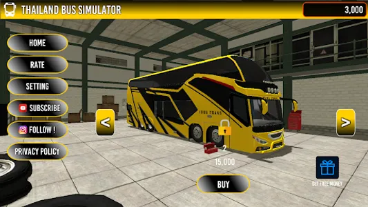 Thailand Bus Simulator screenshot 1