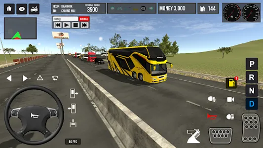 Thailand Bus Simulator screenshot 2