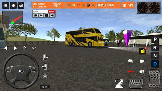 Thailand Bus Simulator screenshot 7