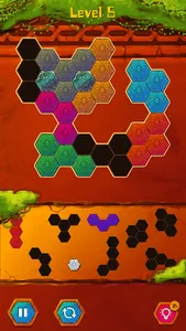 Aku Hexa Puzzle screenshot 2