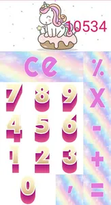 Calculadora Unicornio screenshot 0