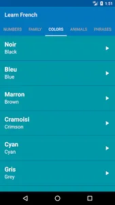 Learn French screenshot 2