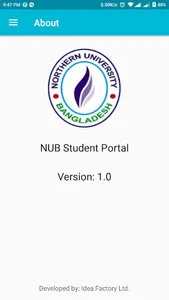NUB Student Portal screenshot 6