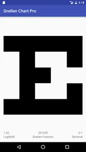 Snellen Chart screenshot 0