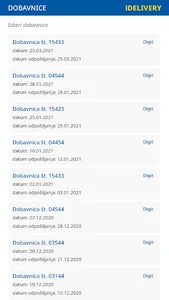 iDelivery screenshot 0