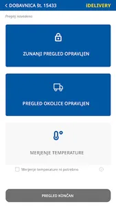 iDelivery screenshot 1