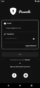 1Cloud - Password Manager screenshot 0