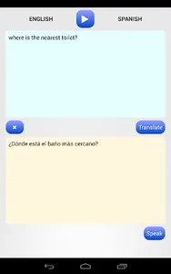 SPANISH TRANSLATOR screenshot 3