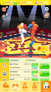 Idle Boxer Life screenshot 1