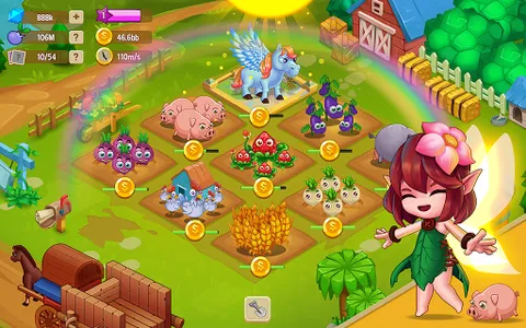 Idle Fairy Farm: Frenzy Farmin screenshot 0