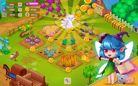 Idle Fairy Farm: Frenzy Farmin screenshot 2