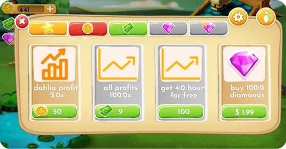 Idle Flower Farmer: Tycoon emp screenshot 1