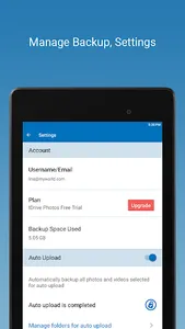 IDrive Photo Backup screenshot 13