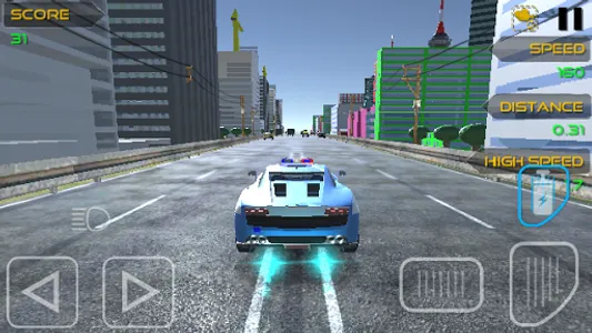 CRAZY TRAFFİC POLİCE CAR SİM 2 screenshot 5