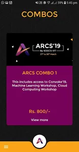 ARCS'19 screenshot 5