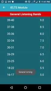 IELTS Band screenshot 4