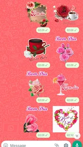 Figurinhas Boa Tarde e Bom Dia screenshot 3