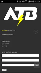 ATB Group UK Web screenshot 3