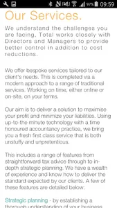 Total Outsourcing Web screenshot 1