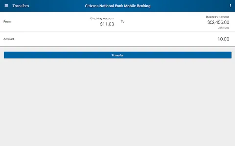 Citizens National Bank Mobile screenshot 7