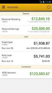 Wood & Huston Bank screenshot 1