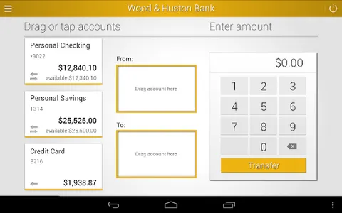 Wood & Huston Bank screenshot 8