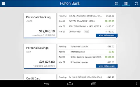 Fulton Bank Mobile screenshot 10