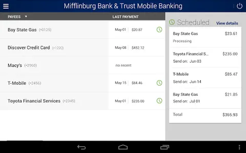 Mifflinburg Bank and Trust screenshot 13