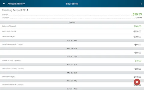 Bay Federal Credit Union screenshot 6
