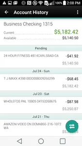 Treasury Department FCU screenshot 1