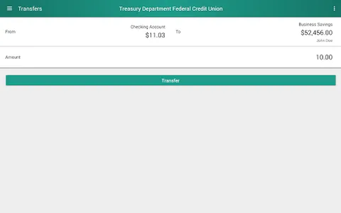 Treasury Department FCU screenshot 7