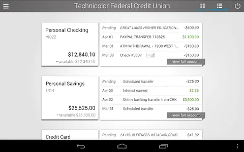 Technicolor FCU screenshot 5
