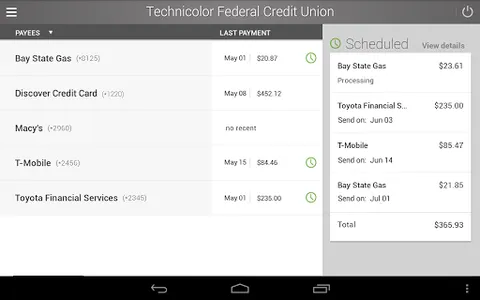 Technicolor FCU screenshot 8