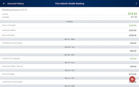 First Atlantic Mobile Banking screenshot 11