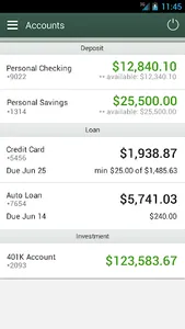 NEFCU Mobile App screenshot 1