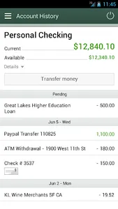 NEFCU Mobile App screenshot 2