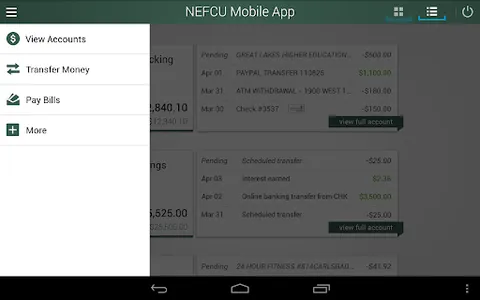 NEFCU Mobile App screenshot 7