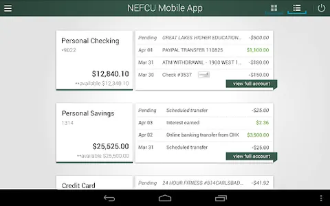 NEFCU Mobile App screenshot 8