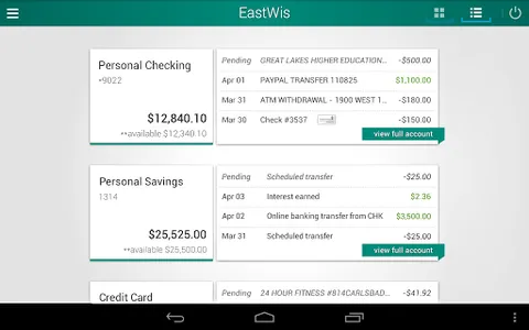 East Wisconsin Savings Bank screenshot 10