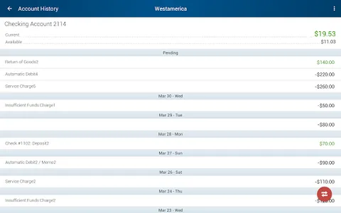 Westamerica Bank screenshot 6