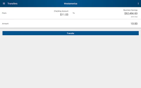 Westamerica Bank screenshot 7