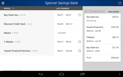 Spencer Savings Bank screenshot 13