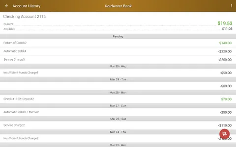 Goldwater Bank screenshot 6