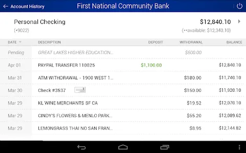 FNCB Mobile screenshot 11