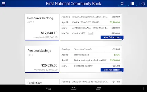 FNCB Mobile screenshot 5