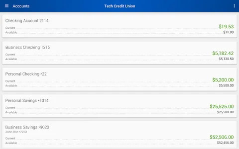 Tech Credit Union Mobile screenshot 5