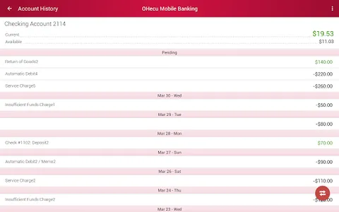 OHecu Mobile Banking screenshot 6