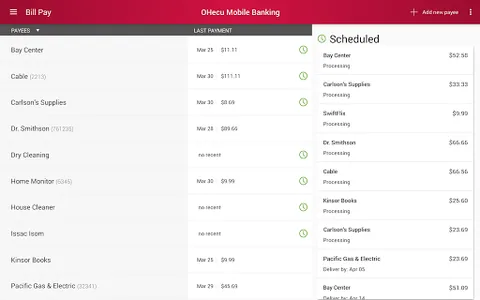 OHecu Mobile Banking screenshot 8