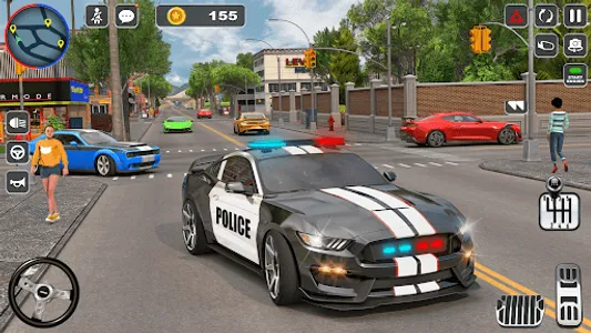 Police Truck Driving Games 3D screenshot 0