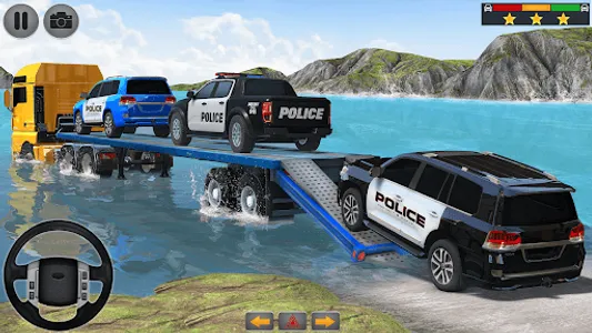 Police Truck Driving Games 3D screenshot 13